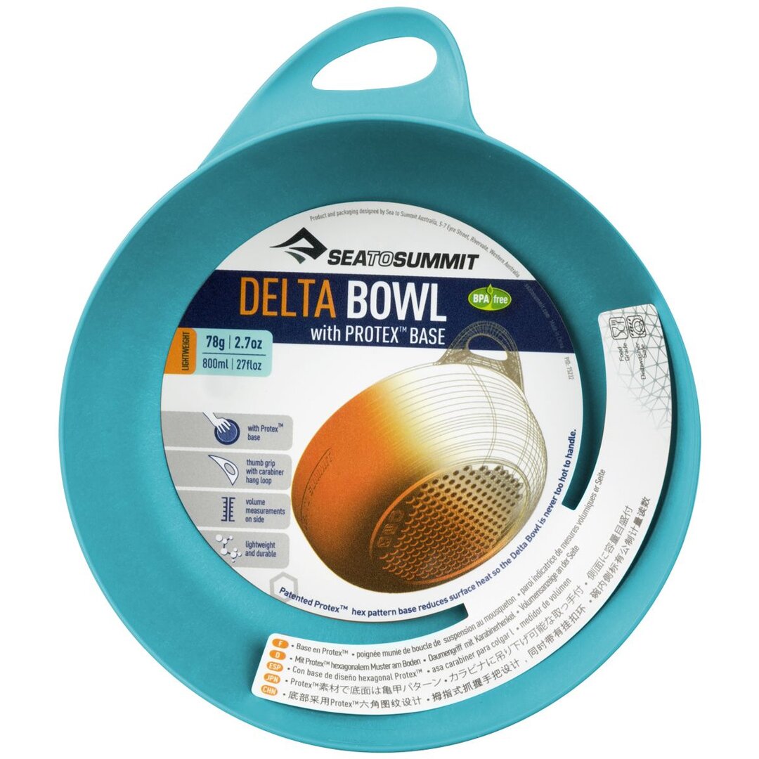 SEA TO SUMMIT - SEA TO SUMMIT Camping Zubehör Delta Bowl Pacific Blue SEA TO SUMMIT - SEA TO SUMMIT Camping Zubehör Delta Bowl Pacific Blue