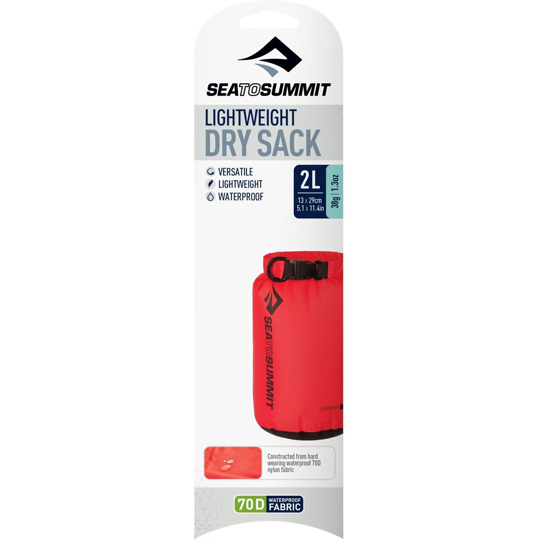 SEA TO SUMMIT - SEA TO SUMMIT Tasche Lightweight 70D Dry Sack - 2 Litre SEA TO SUMMIT - SEA TO SUMMIT Tasche Lightweight 70D Dry Sack - 2 Litre