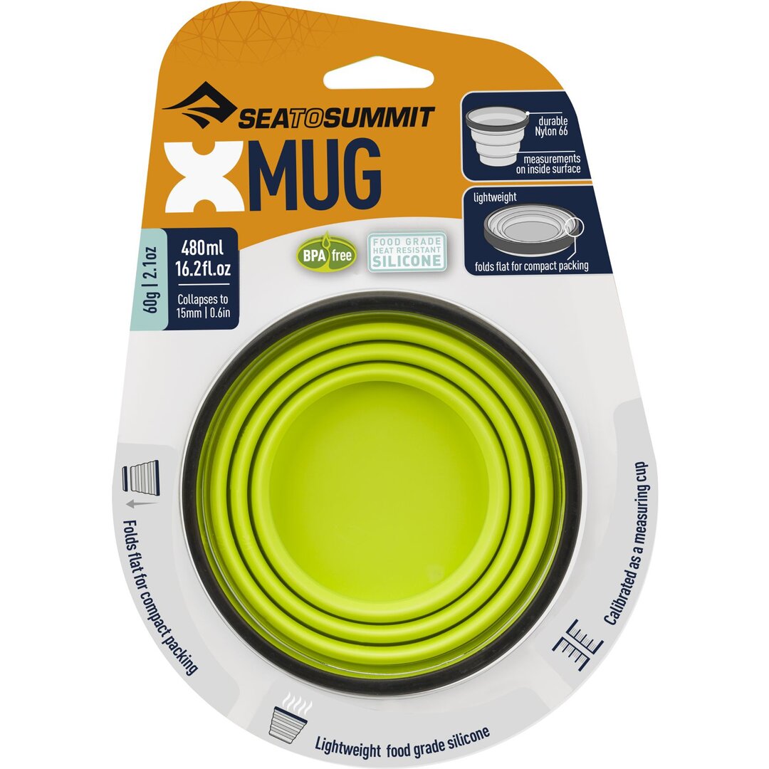SEA TO SUMMIT - SEA TO SUMMIT Camping Zubehör X-Mug Lime SEA TO SUMMIT - SEA TO SUMMIT Camping Zubehör X-Mug Lime