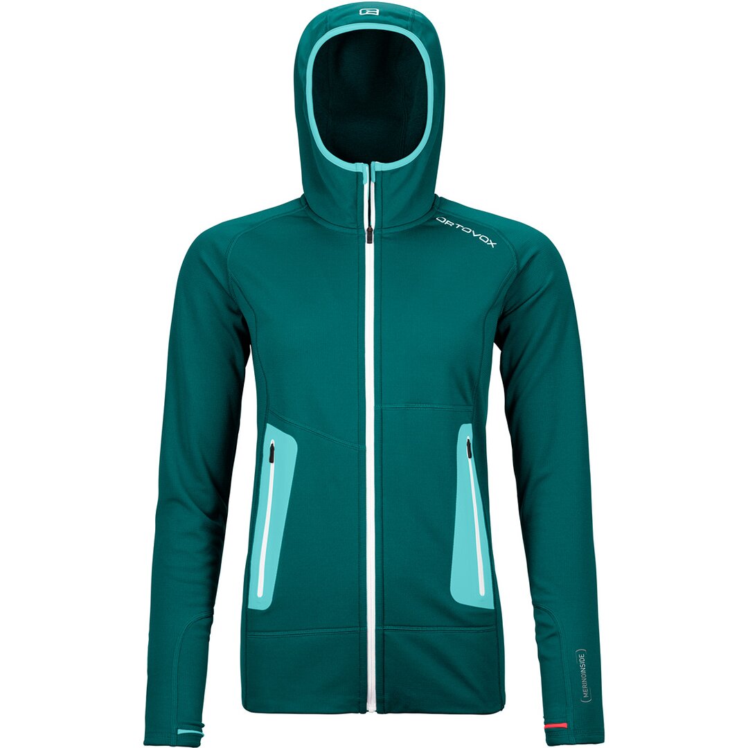 ORTOVOX - ORTOVOX FLEECE LIGHT HOODY W ORTOVOX - ORTOVOX FLEECE LIGHT HOODY W