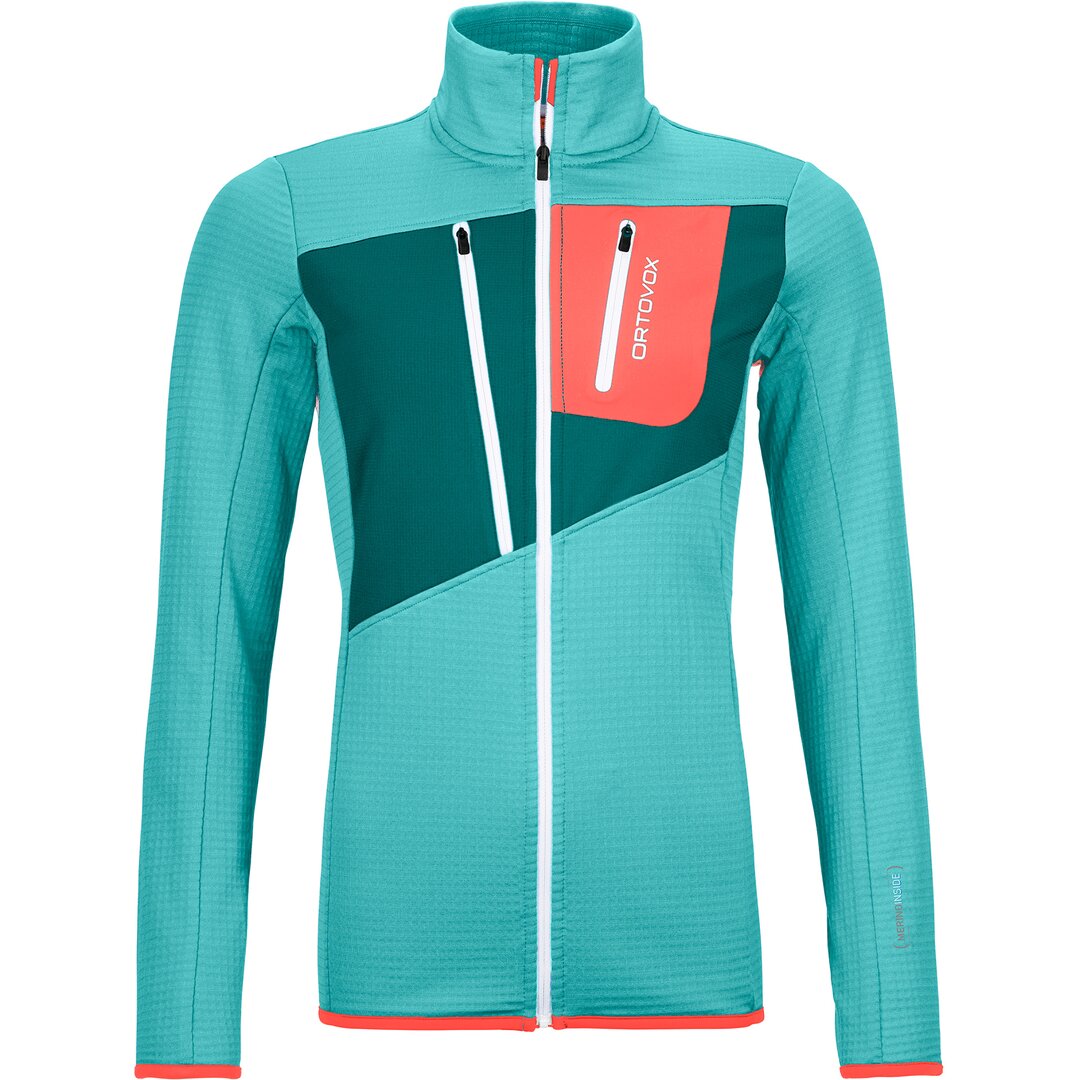 ORTOVOX - ORTOVOX FLEECE GRID JACKET W ORTOVOX - ORTOVOX FLEECE GRID JACKET W